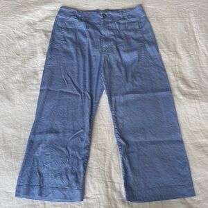 Anthropologie Maeve Colette Pant in a Light Blue/Periwinkle